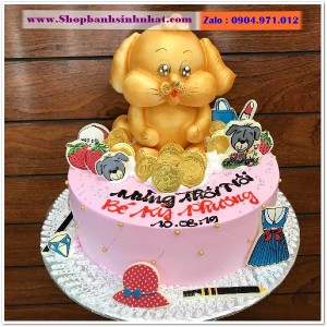 Bánh Sinh Nhật Con Heo Tuổi Hợi- Y74